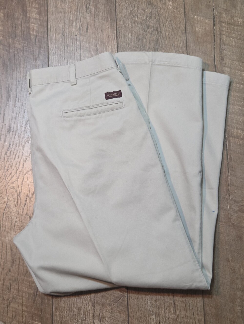 Timber Creek By Wrangler Pleat Front Chino Pants
